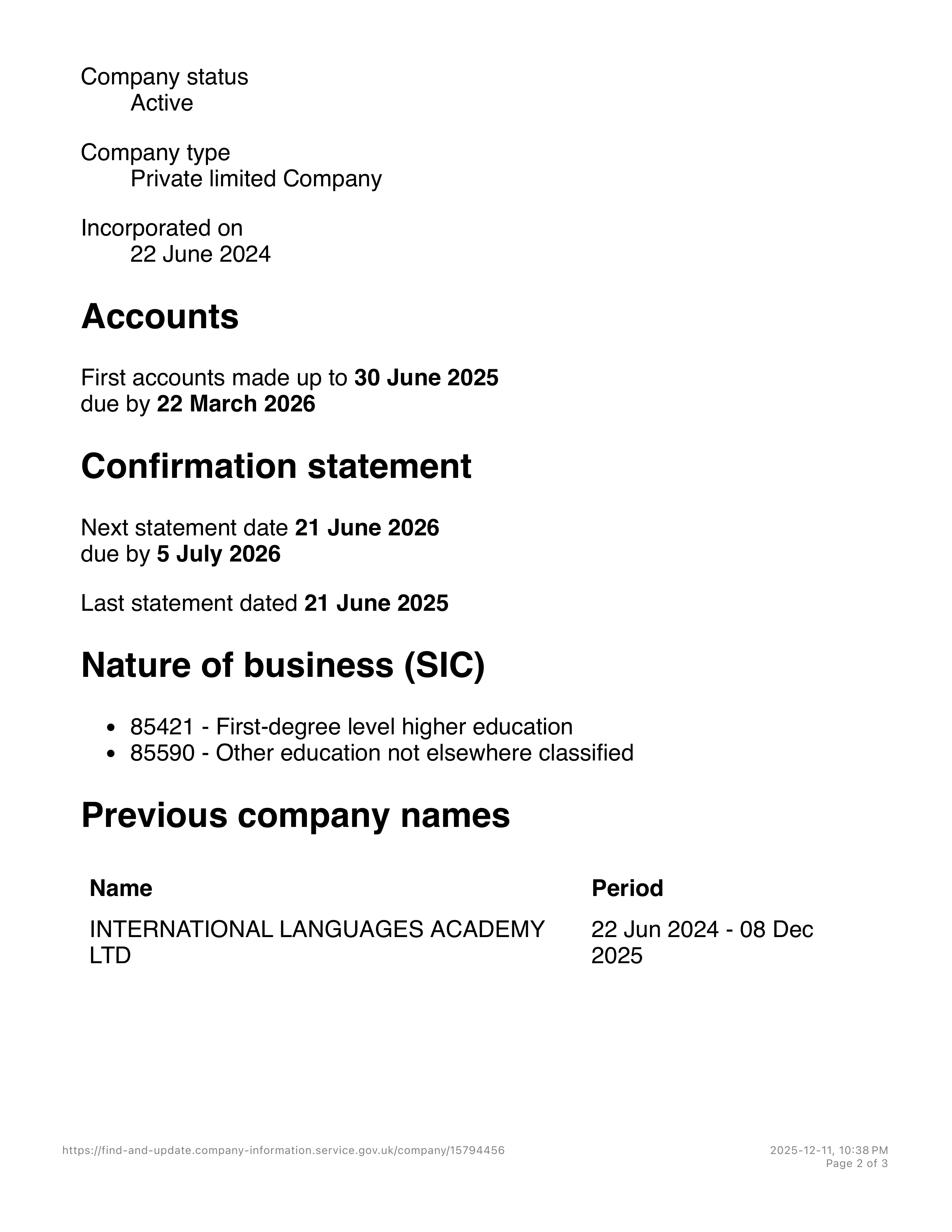 Accreditation Certificate 7